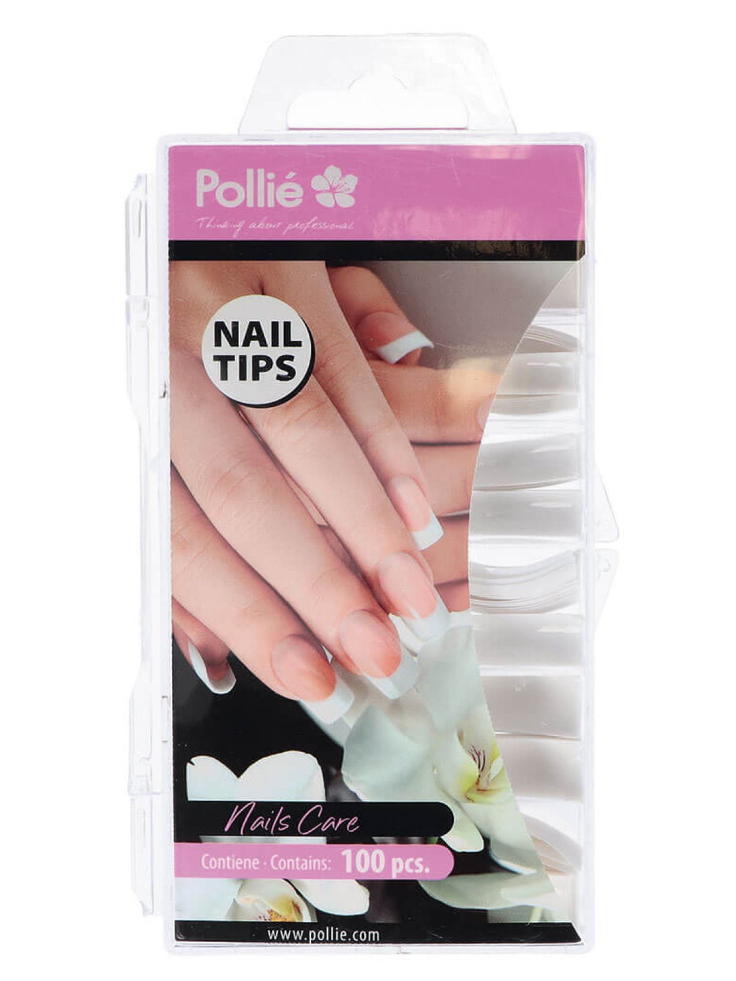Tips Unha Natural 100 unid.