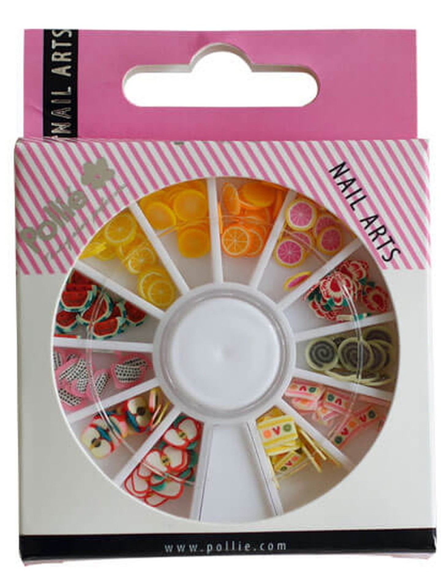 Flores e Frutas P/ Nail Art
