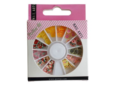 Flores e Frutas P/ Nail Art - Image product