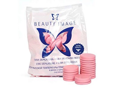 Beauty Image Cera Disco 1Kg- Rosa -10 - Image product