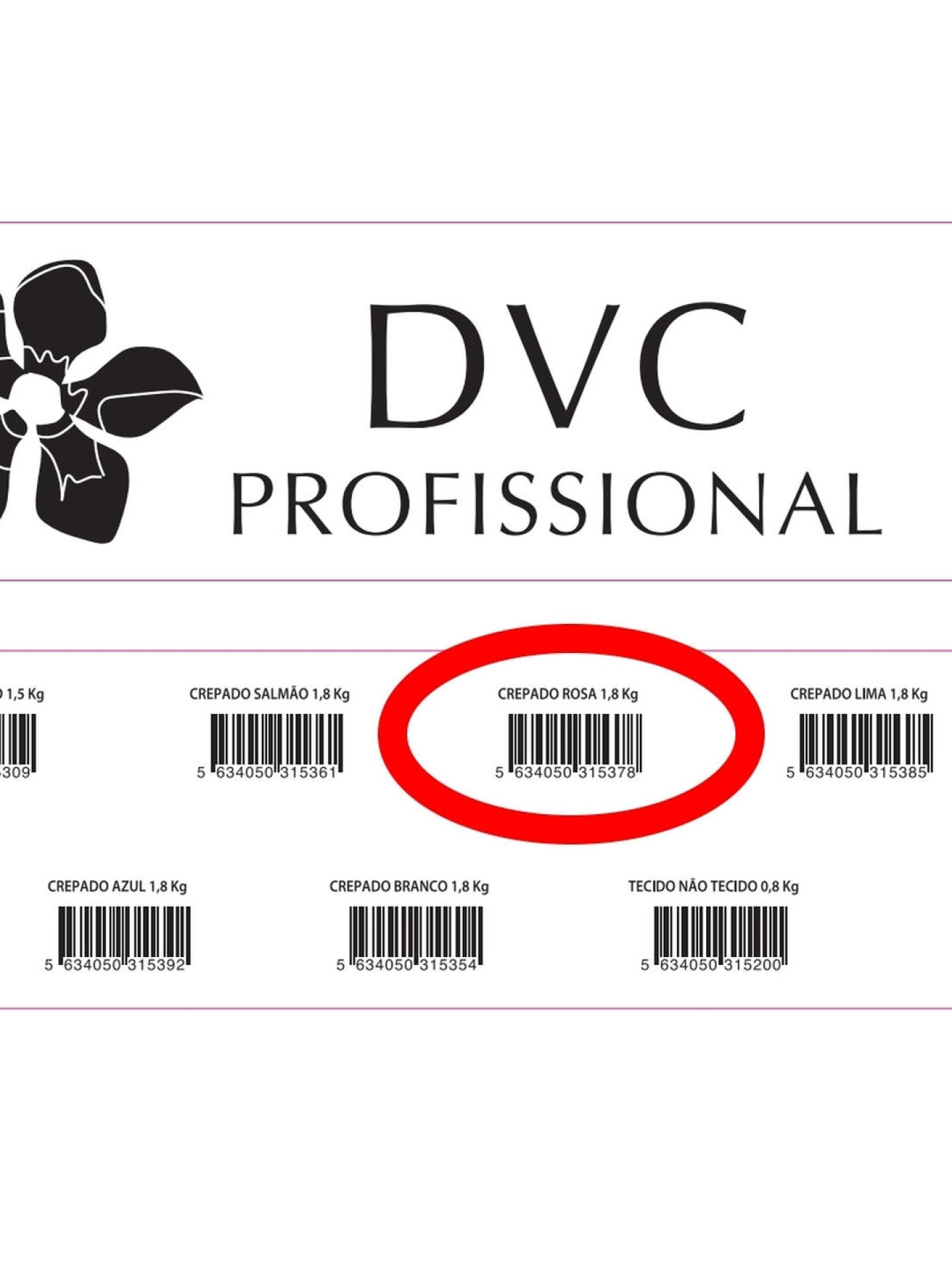 DVC Papel de Marquesa rolo 0.60x1,8Kg 45gr Rosa