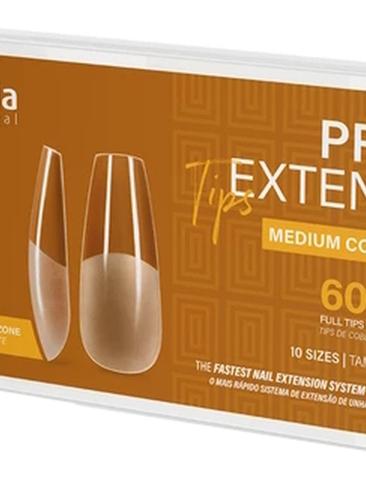 Andreia Pro Extend Tips Medium Coffin 600un