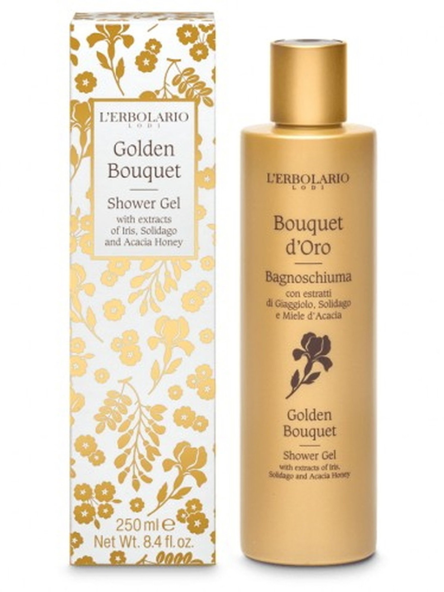 Espuma de Banho Golden Bouquet 250ml