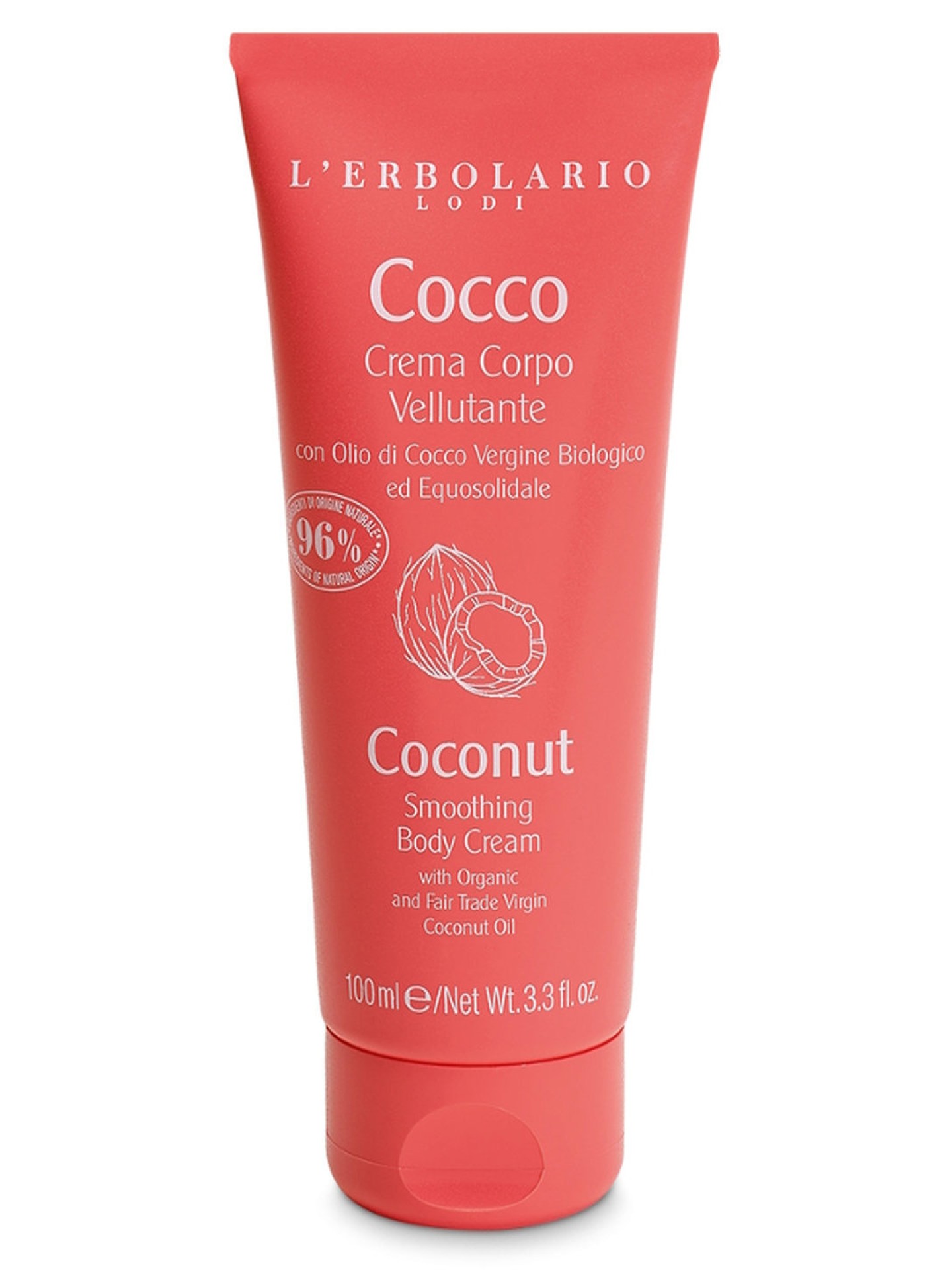 Creme de Corpo Suavizante de Coco 100ml