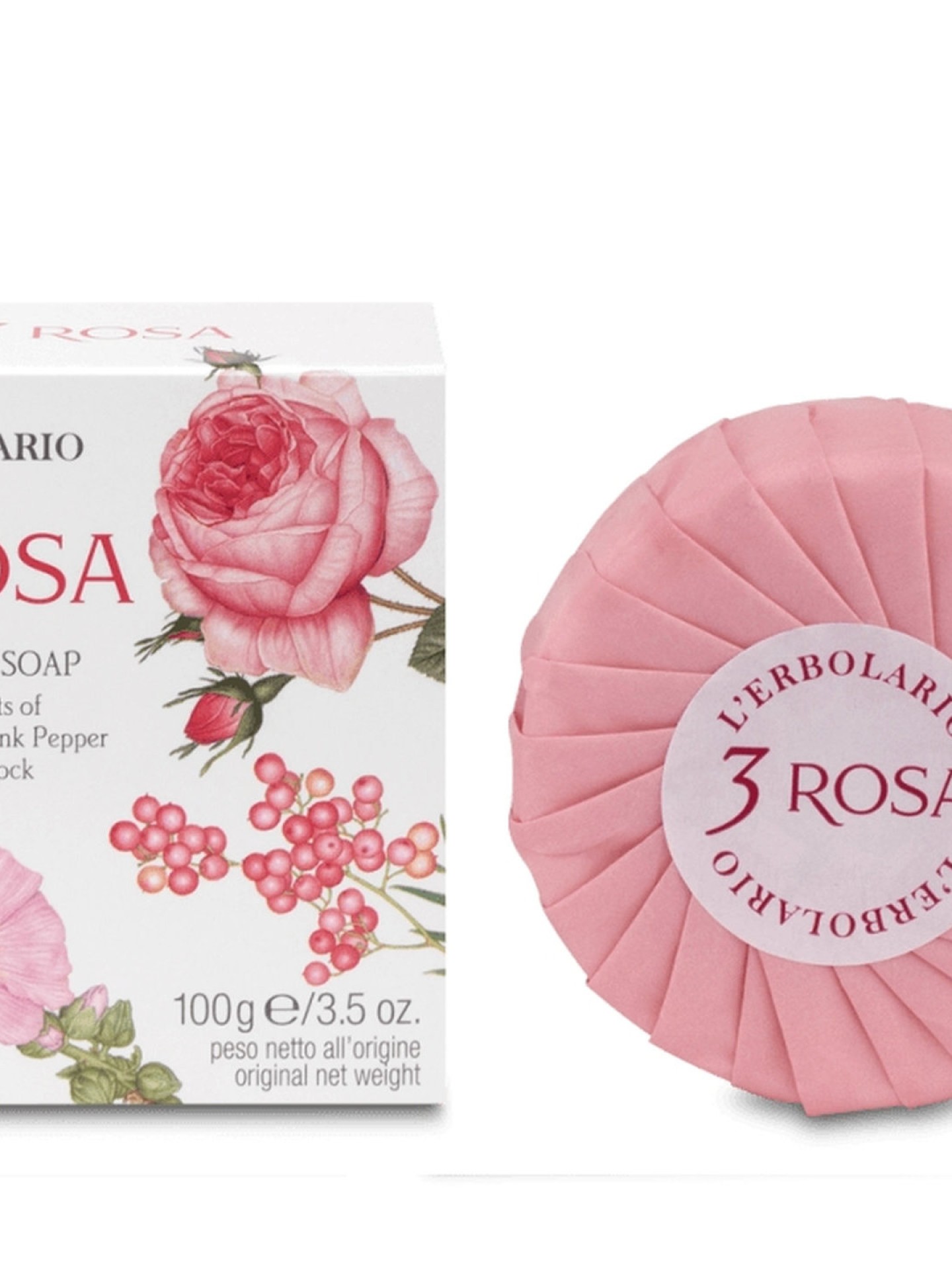 Sabonete perfumado 3 Rosa 3x100gr
