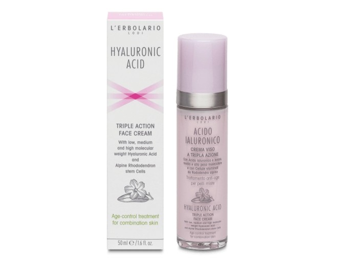 Hyluronic Acid - Creme p/ Face Pele Mista 50ml