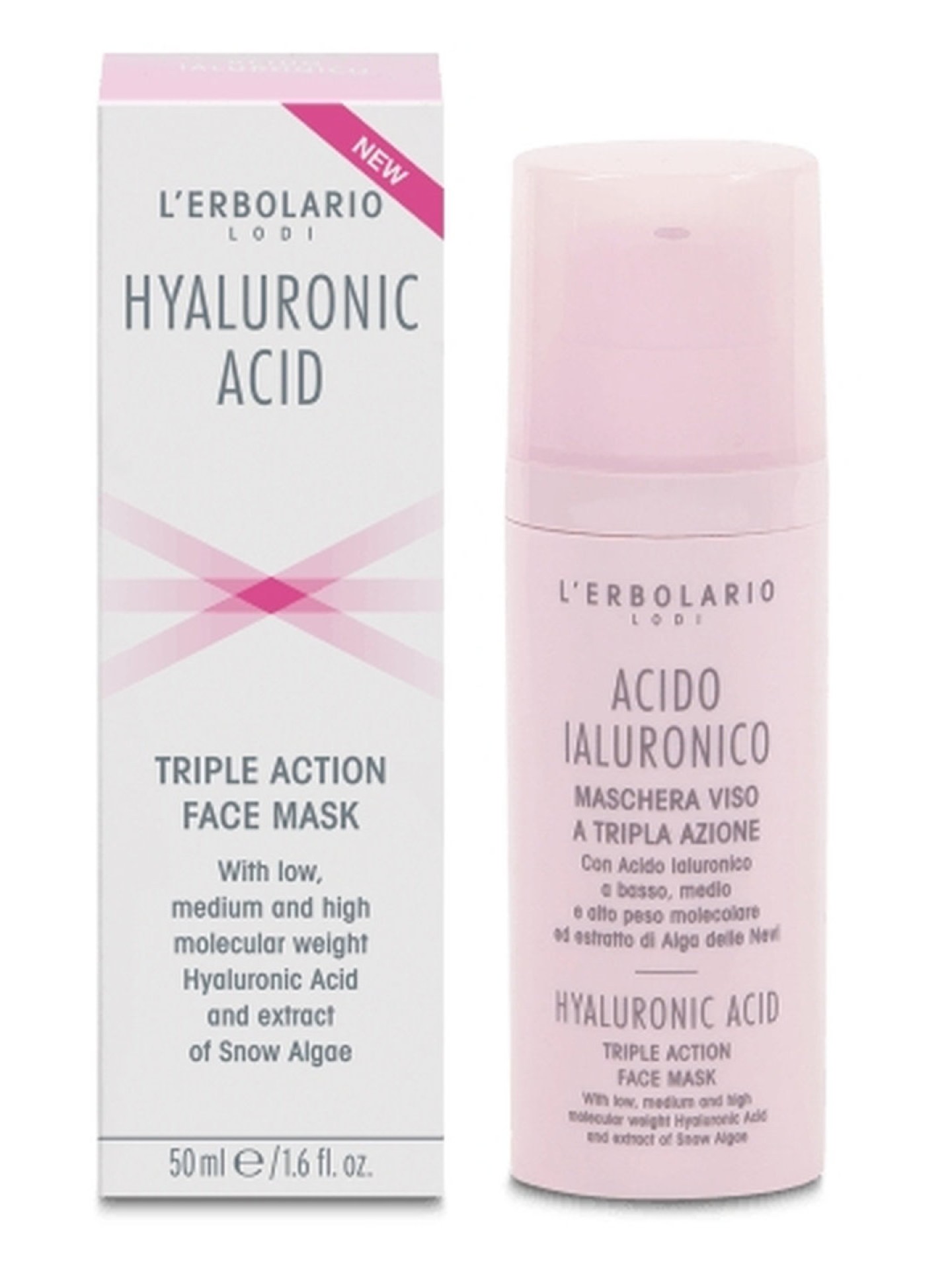 Hyaluronic Acid - Creme p/ Face c/ Tripla Acção
