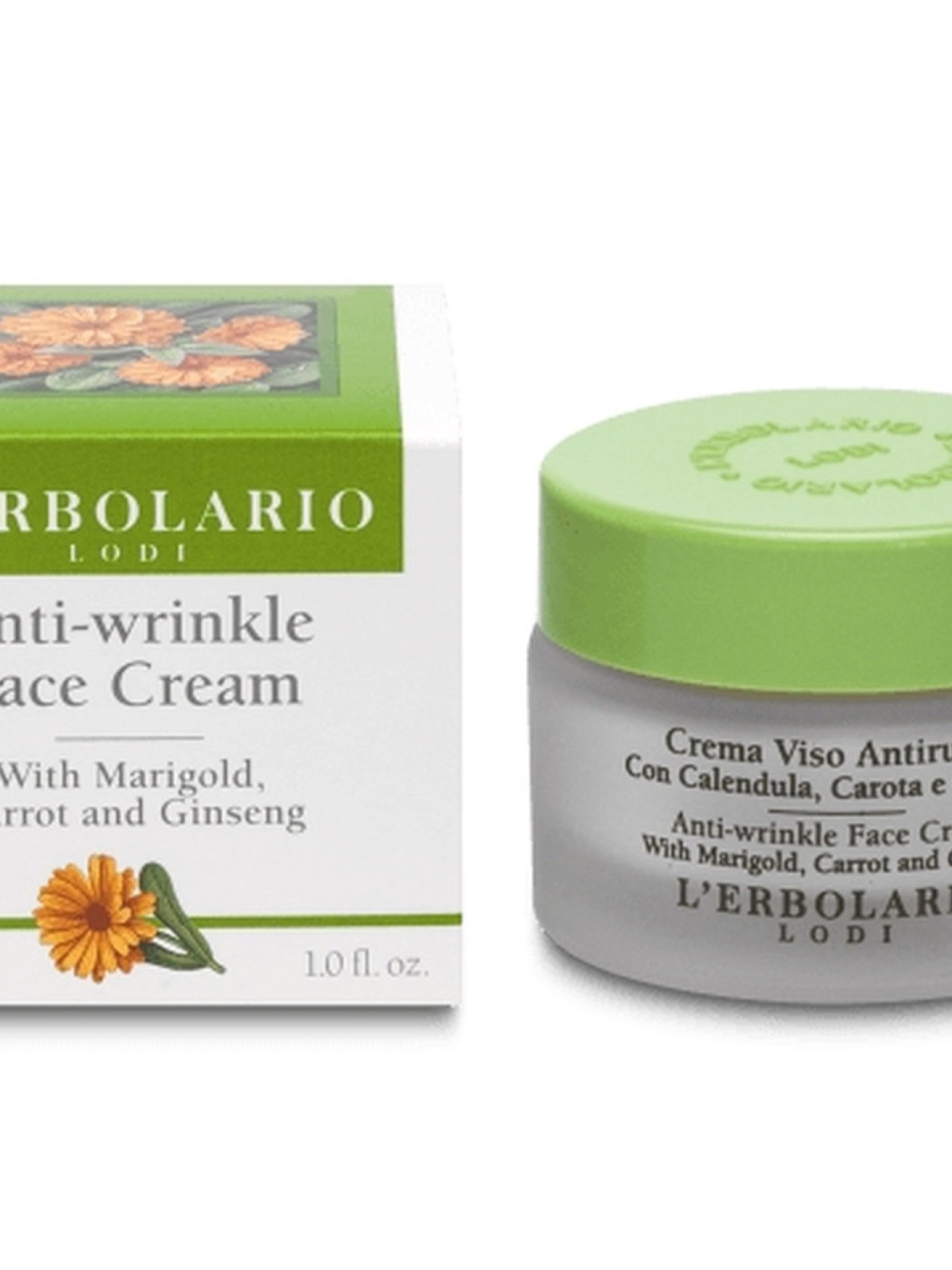 Creme anti-rugas de Cenoura/Calendula 30ml
