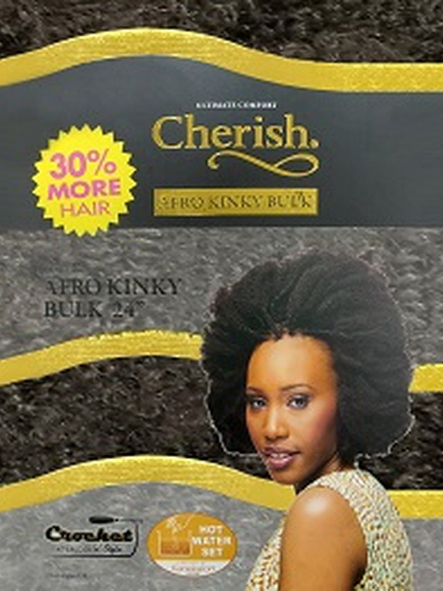 Cherish Bulk Afro Kinky Bulk - 4