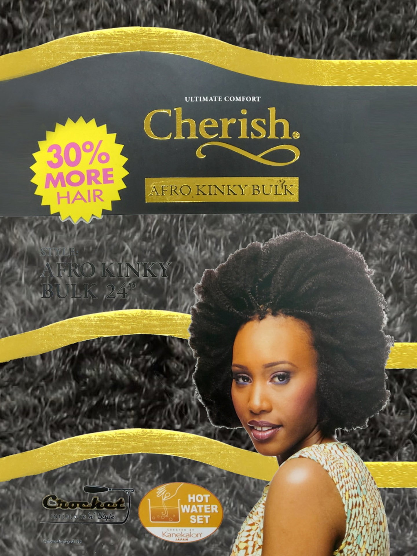 Cherish Bulk Afro Kinky Bulk - 2
