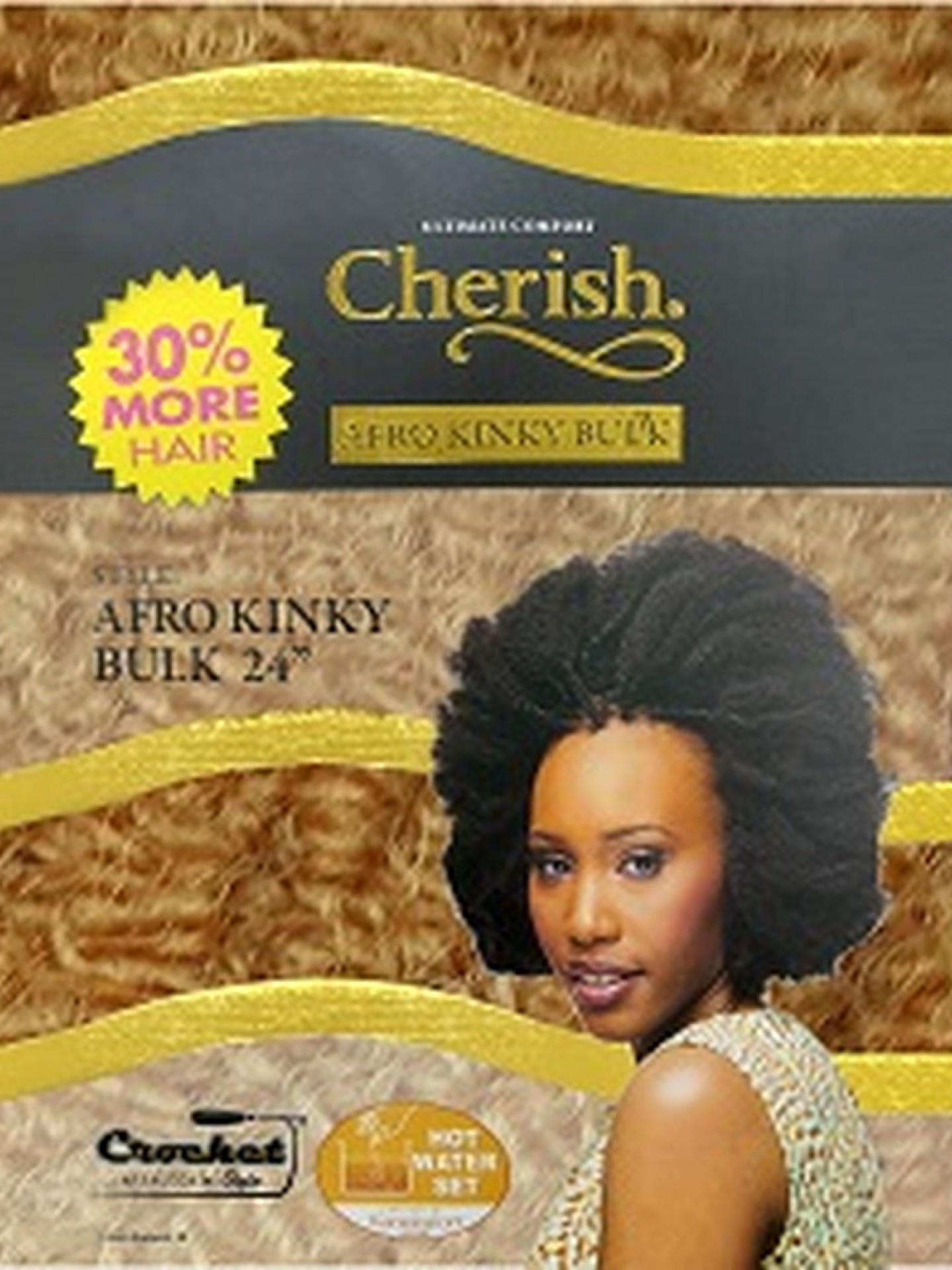 Cherish Bulk Afro Kinky Bulk - 27
