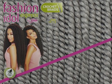 Sleek Fashion Idol  Mambo Satin Twist 22 - Grey
