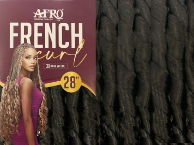 Afro French Curl 28