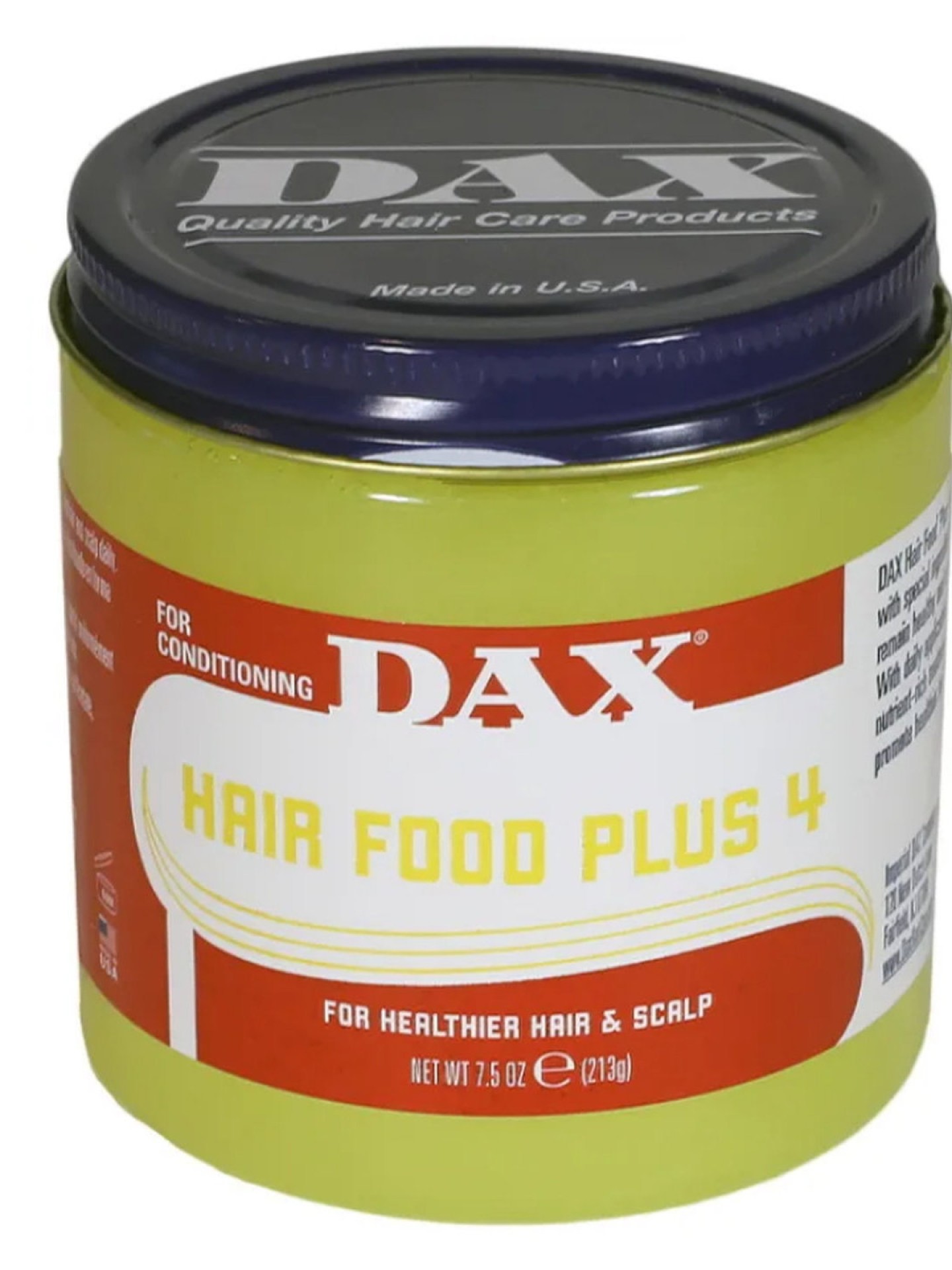 Dax Plus 4 Hairfood 7oz 9018