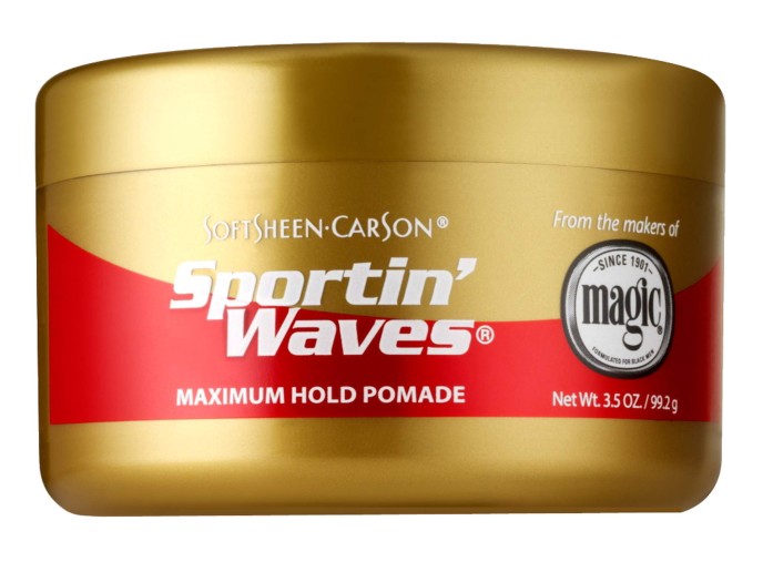 Sportin Waves Gold Max. Hold Pommade 4oz.
