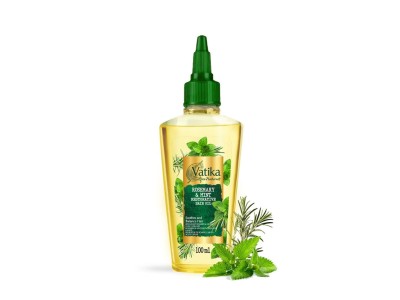 Dabur Vatika Afro Rosemary & Mint Restorative Oil 100ml - Image product