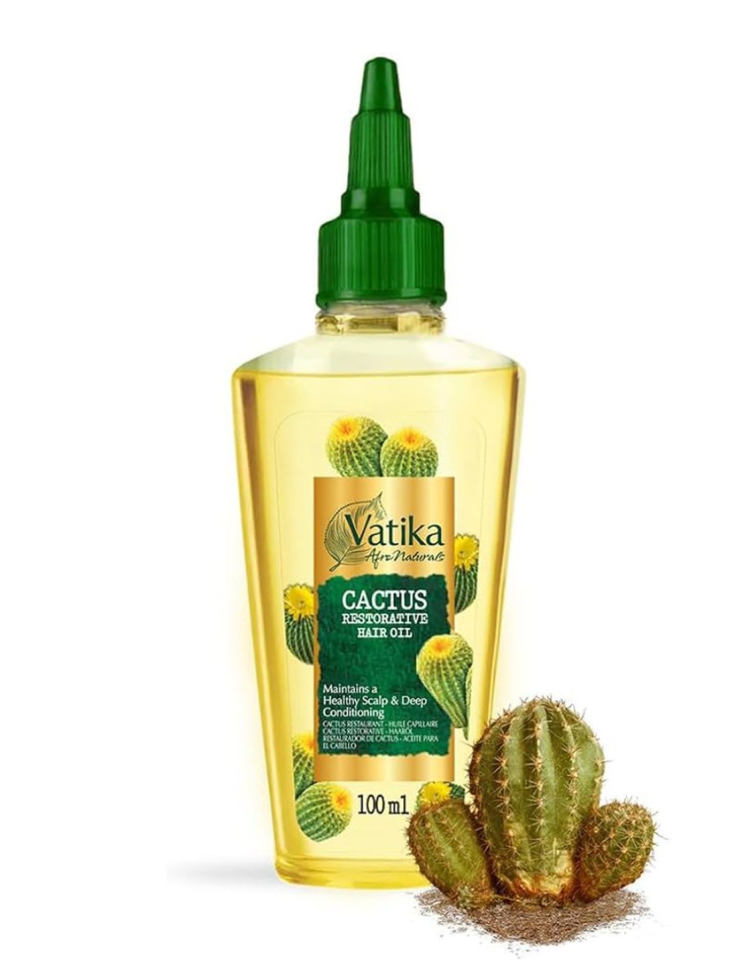 Dabur Vatika Afro Cactus Restorative Oil 100ml