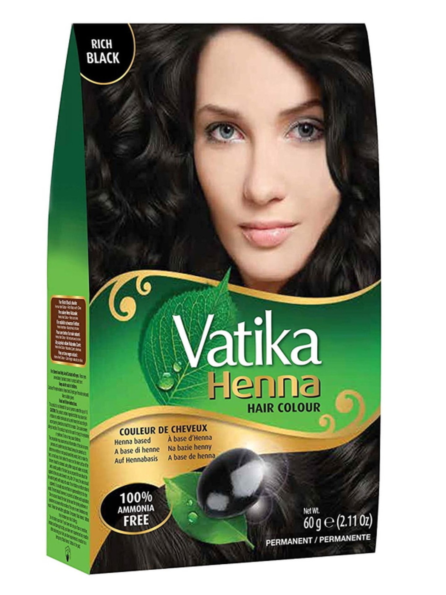 Dabur Vatika H. Hair Colour Rich Black