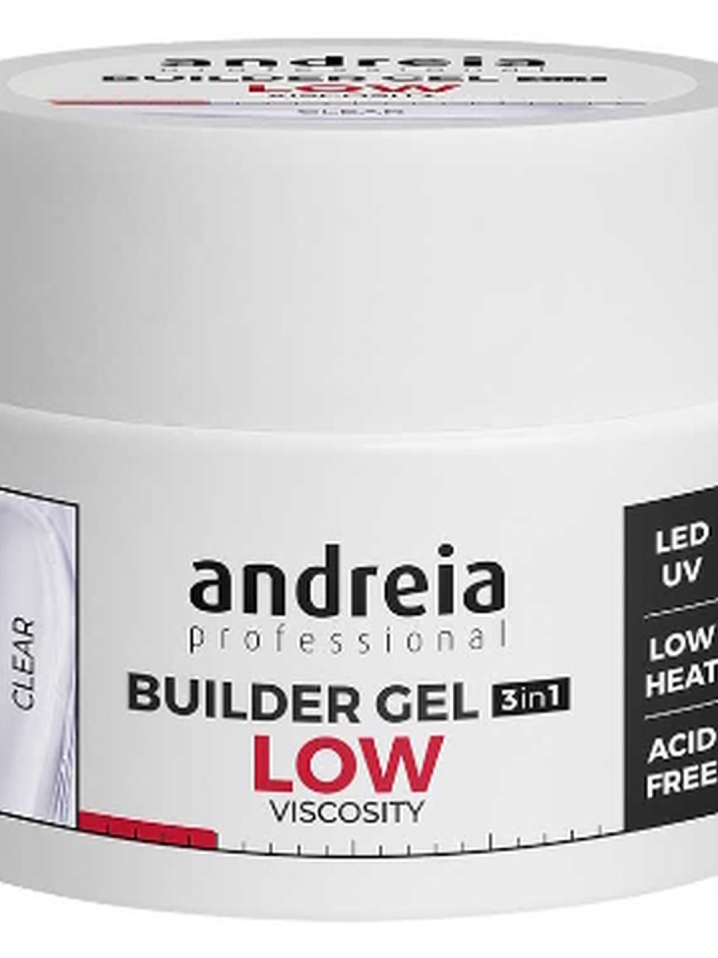 Andreia Profection Gel Construção 3 em 1 - Clear 44gr