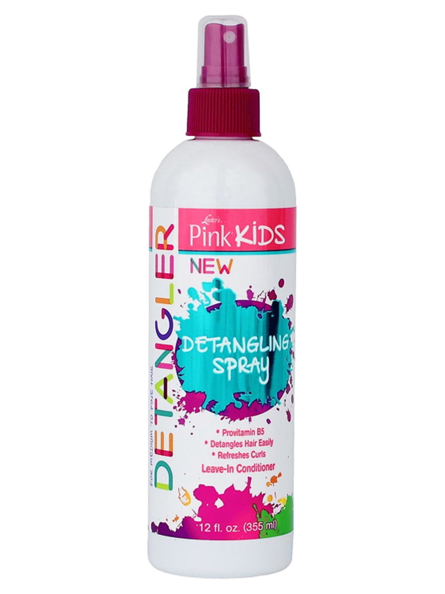 Pink Kids Detangling Spray 355ml