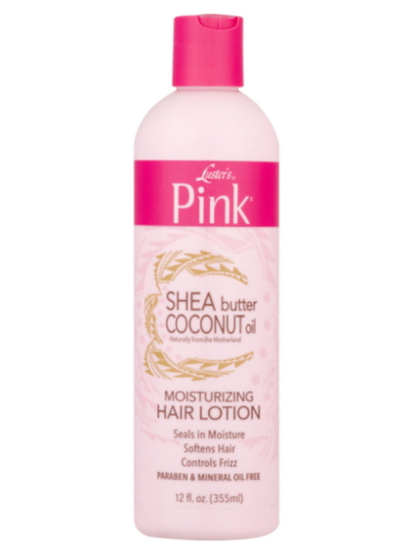 Pink Shea Butter Coconut Oil Hair Lotion 355ml