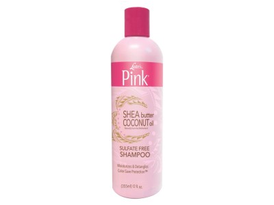 Pink Shea Butter Coconut Oil Shampoo 12oz - Image product