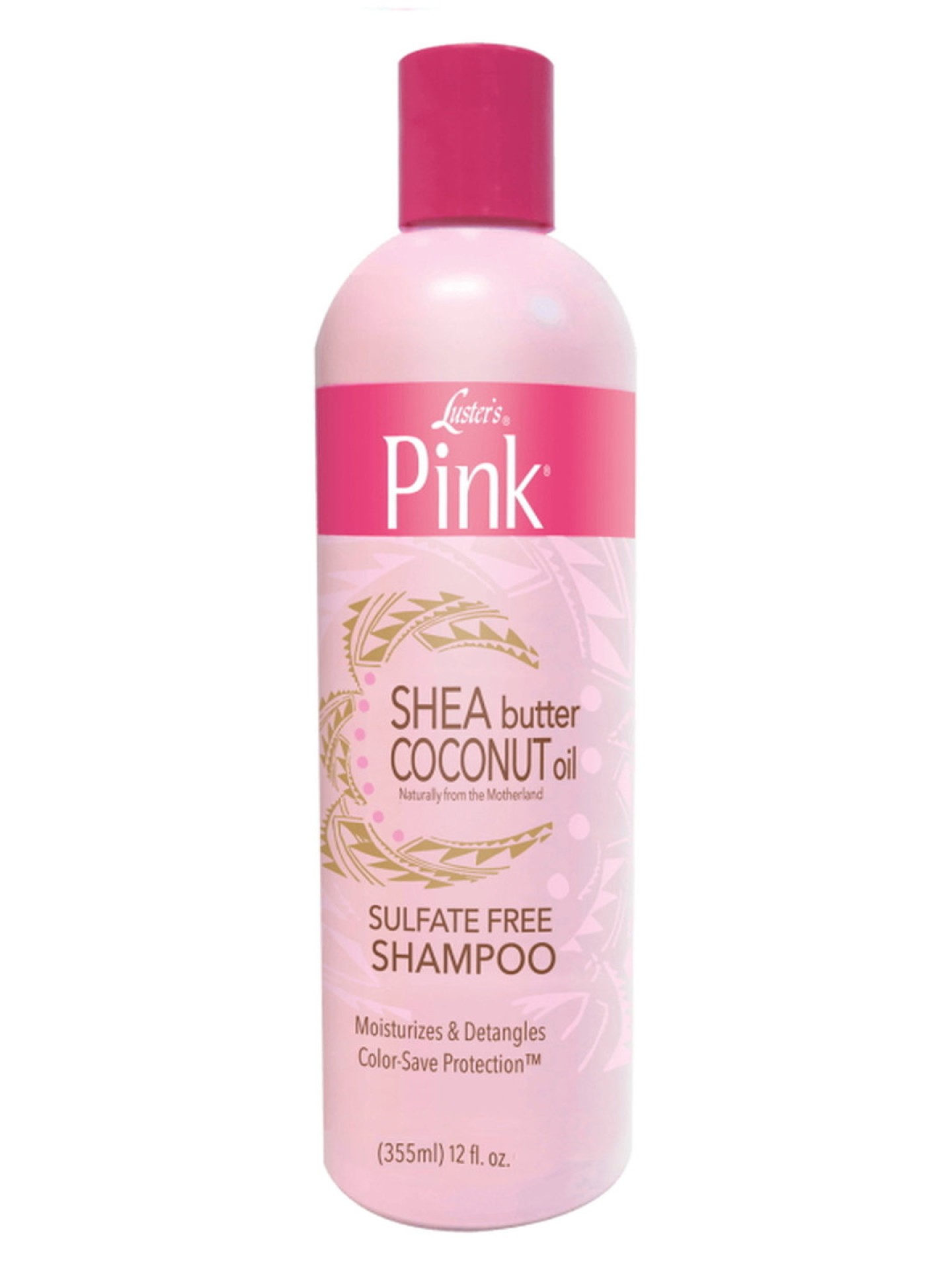 Pink Shea Butter Coconut Oil Shampoo 12oz