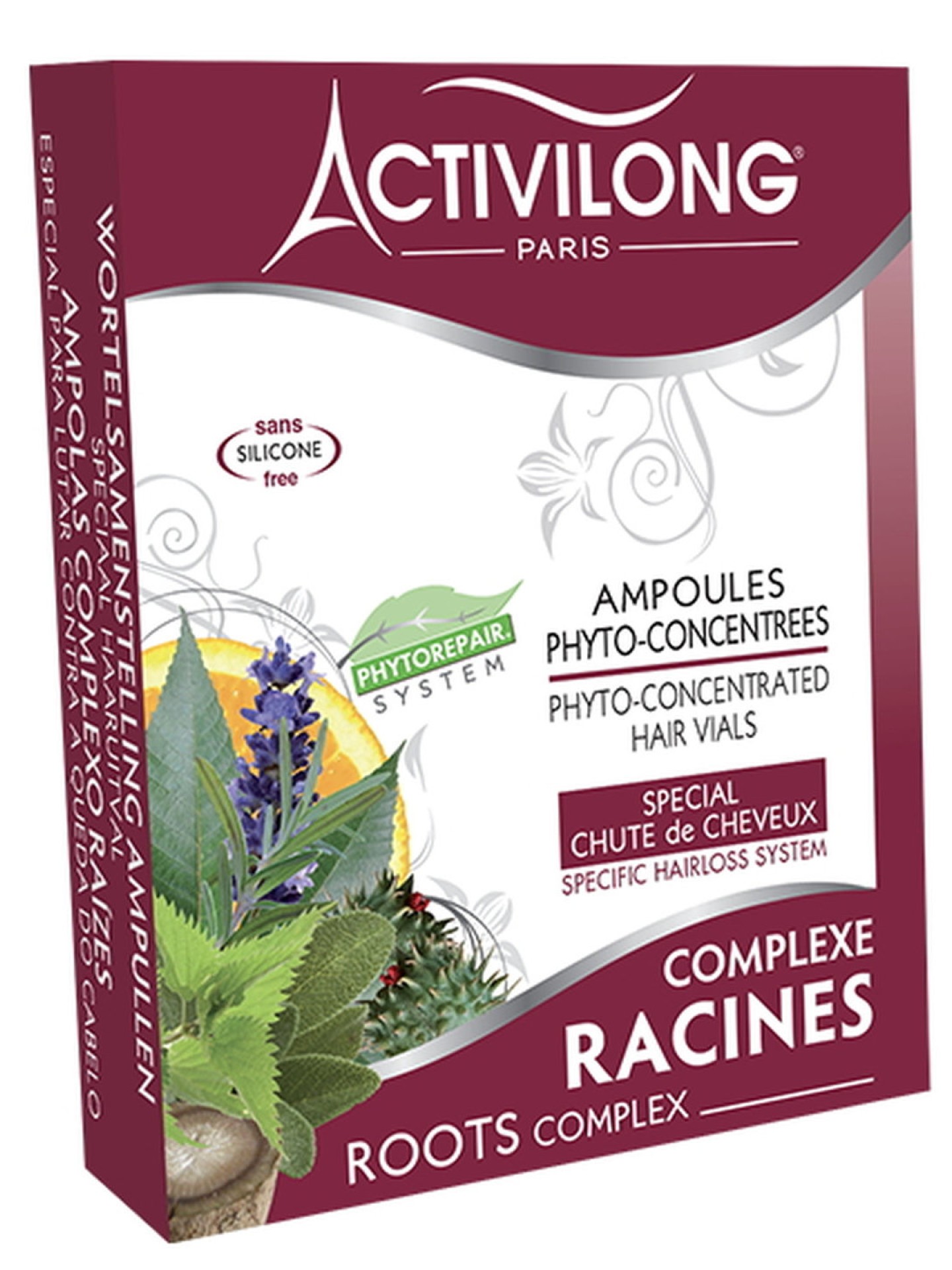 Activilong Complexe Racines 4 x 10ml - Hair Vials