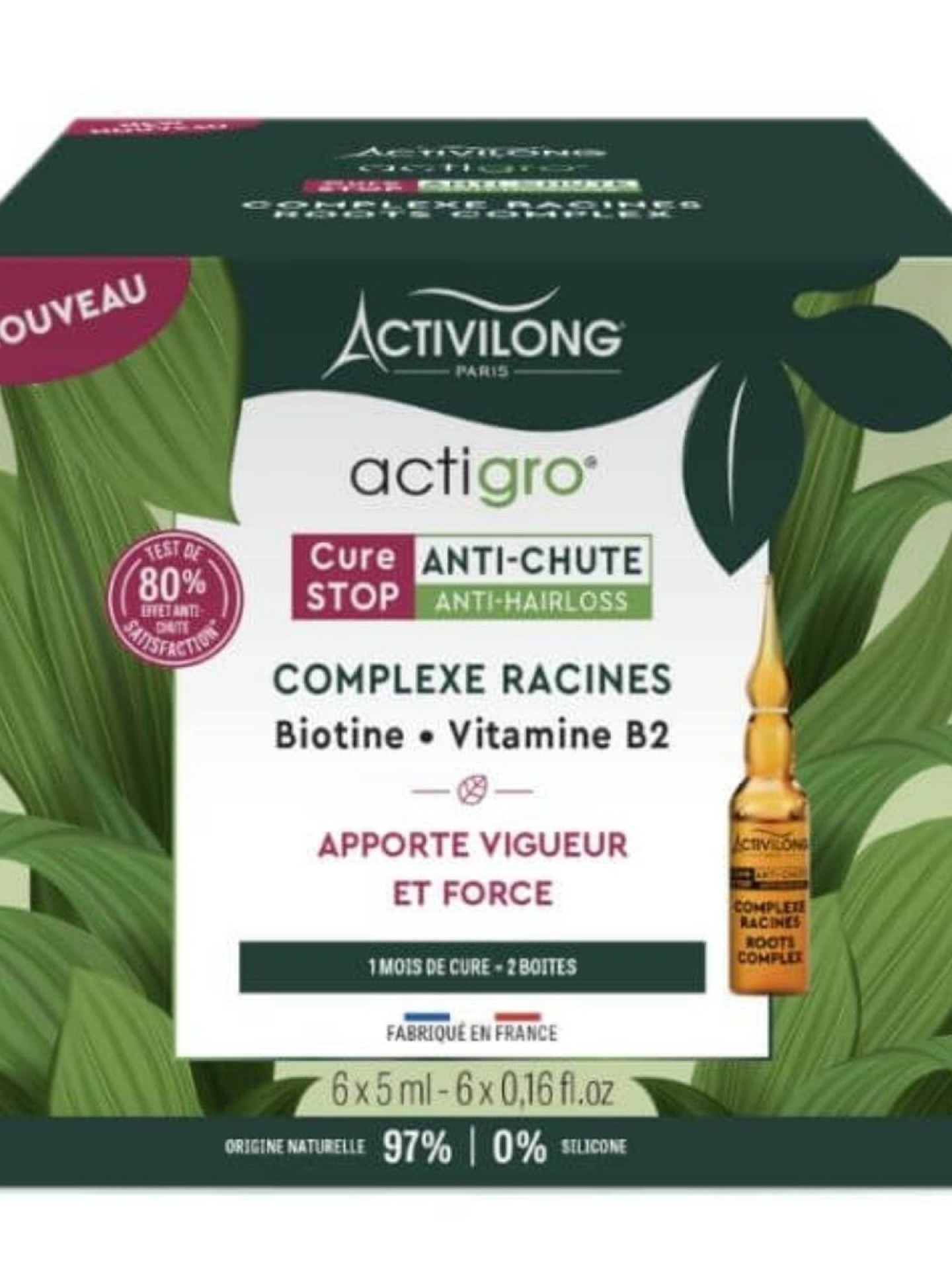 Activilong Actigro Ampolas Anti-Queda 6x5ml