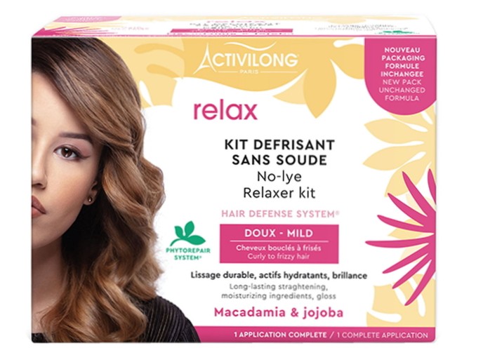 Activilong Kit Actigloss Desfrisage Doux - Hair Relaxer Kit