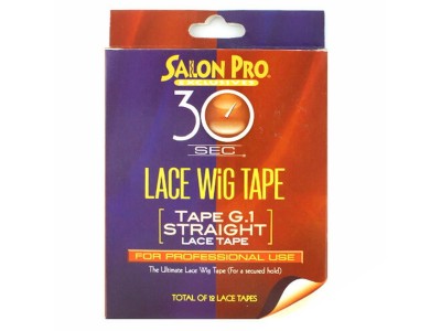 Salon Pro Lace Wig Tape Straight 12un - Image product