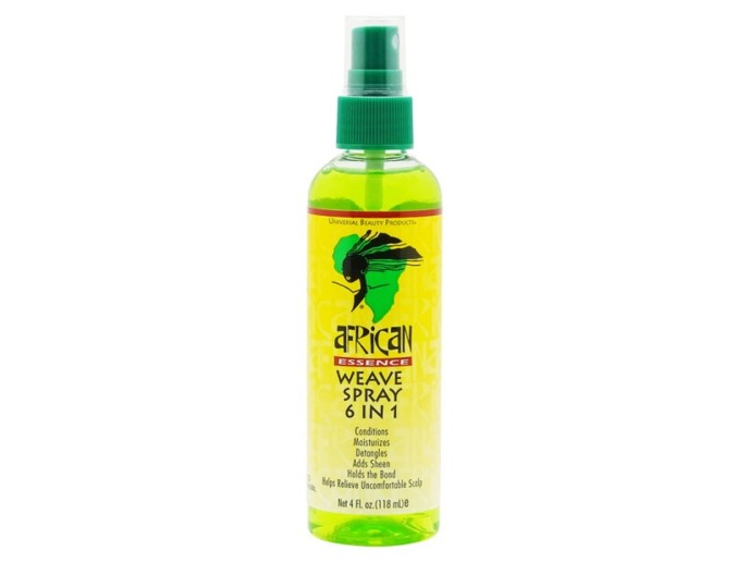 African Essence Weave Spray 6 in 1 4oz