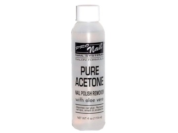 Pro Nail 100% Pure Acetone Nail P.Remover 4oz
