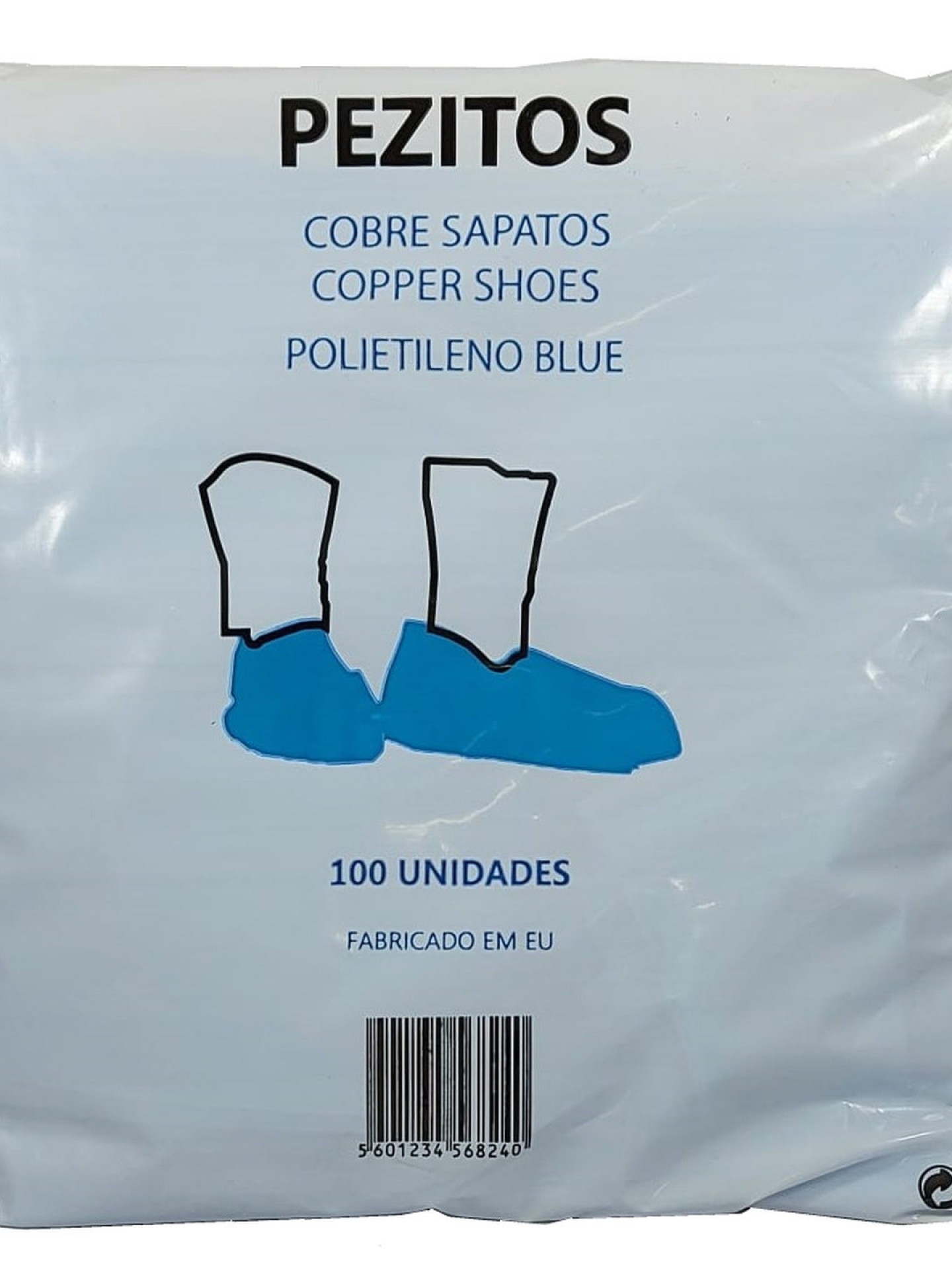 Cobre Sapatos Emb. 100unid