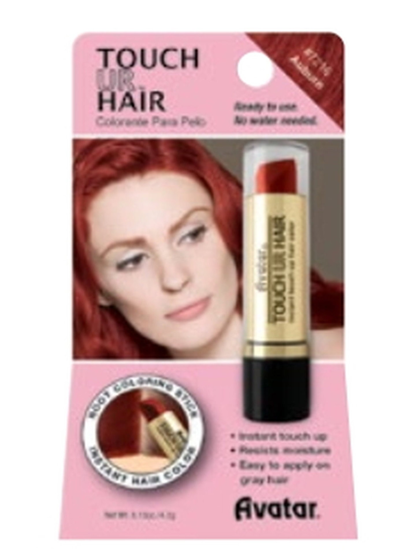 Touch Ur Hair Coloring Stick Auburn #7216
