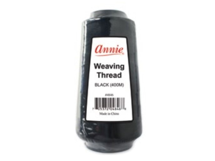 Annie Weaving Thread Black 400m #4846