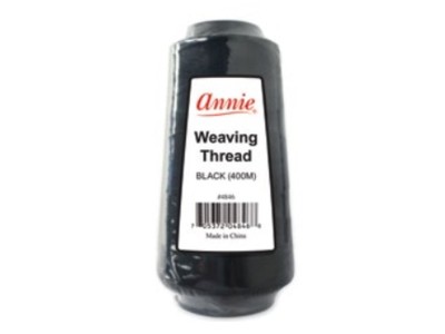 Annie Weaving Thread Black 400m #4846 - Image product