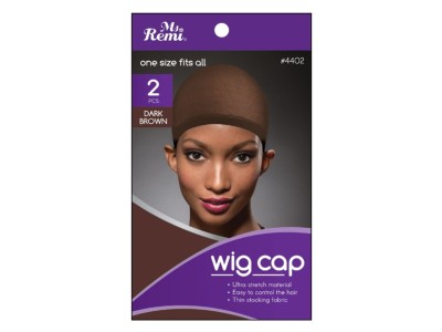 Ms.Remi Wig Cap 2Pc Dark brown - Image product
