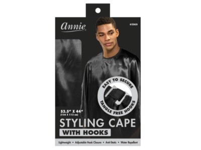 Annie Cutting Cape Black #3969 - Image product