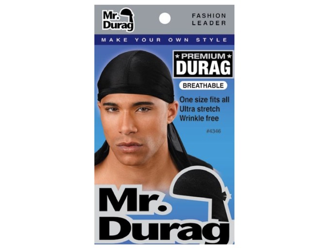 Annie Mr. Durag Premium Black Ultra Stretch #4346