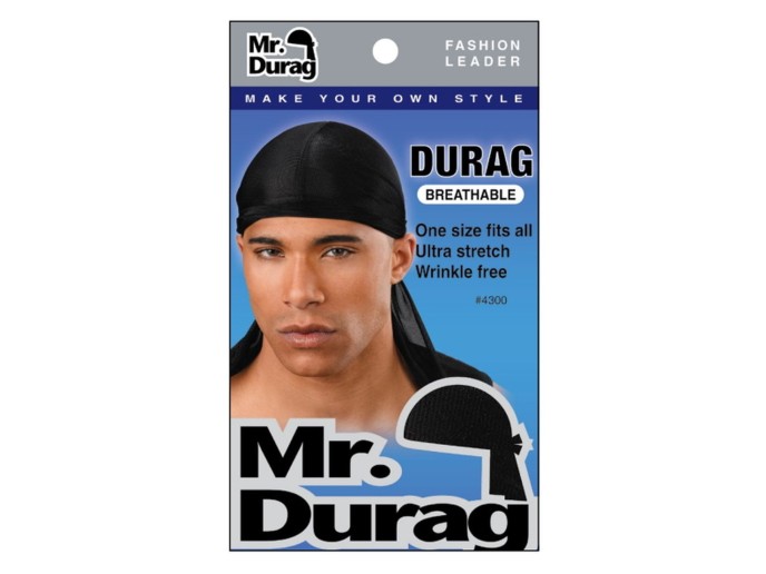Annie Solid Durag Black #4300