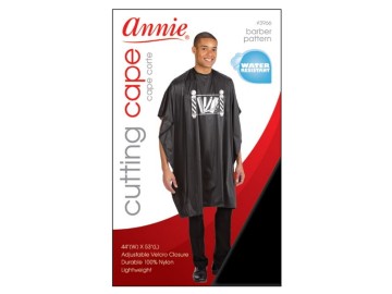 Annie Cutting Cape Barber Pattern Black #3966