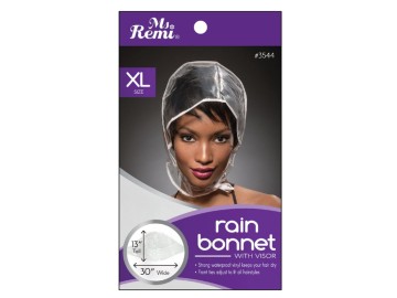 Annie Rain Bonnet Black/White Trim #3544
