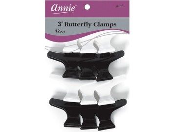 Annie 3 Butterfly Clamps 12pcs #3181