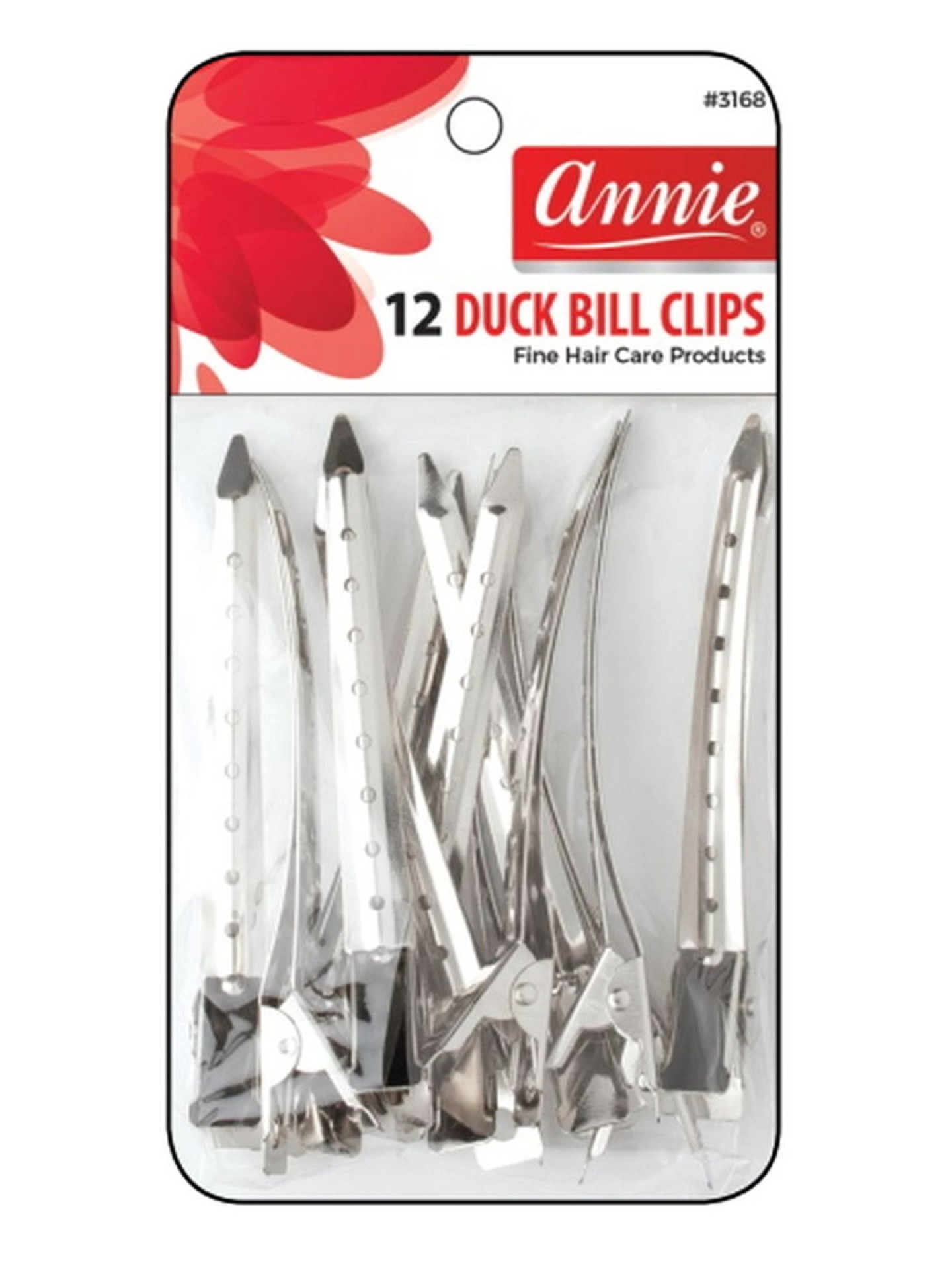 Annie Plastic Duck Bill Clips#3168