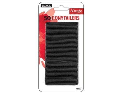 Annie 50 Ponytailers Black #3364 - Image product