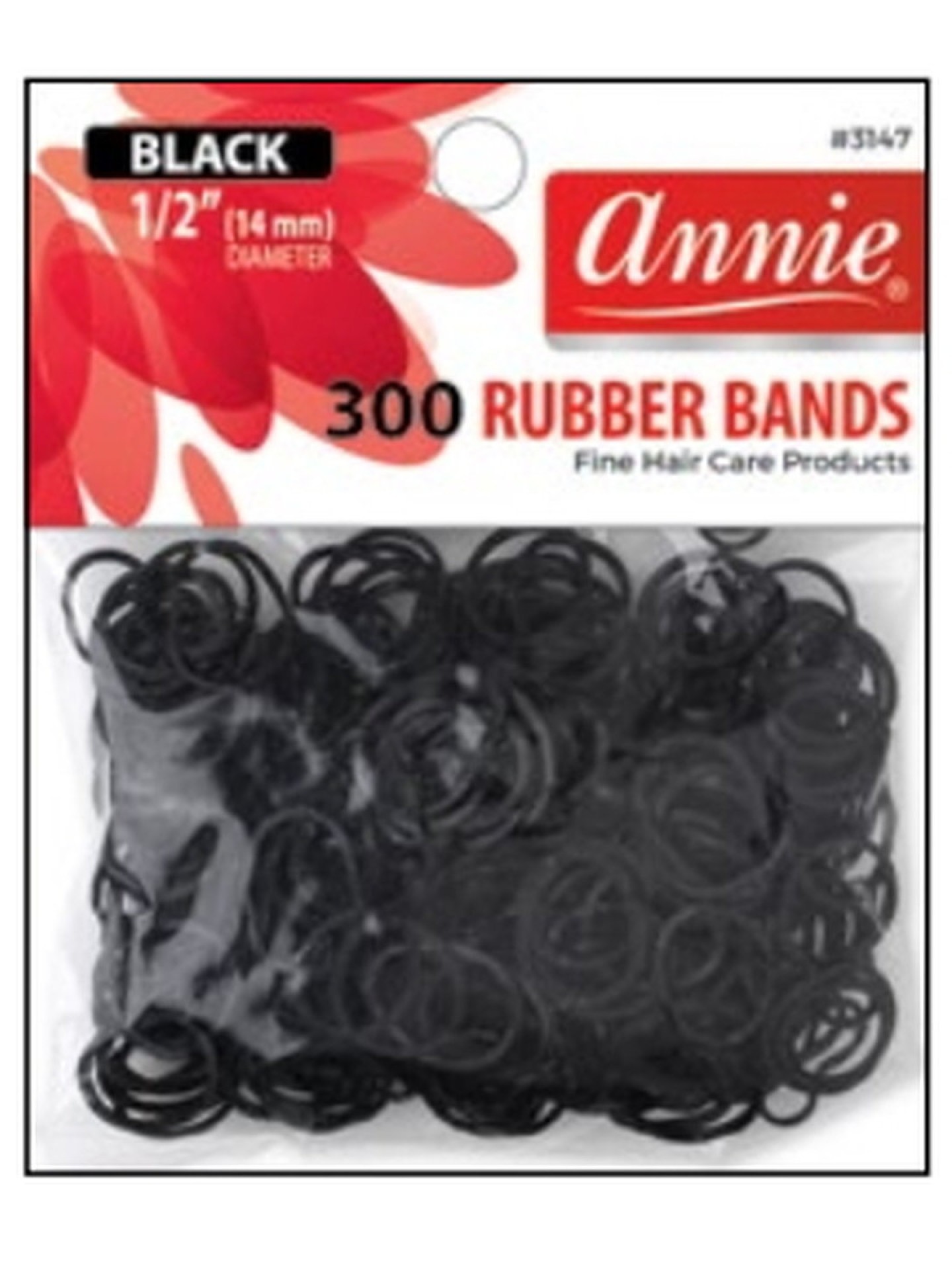 Annie 300 Rubber Bands M #3147