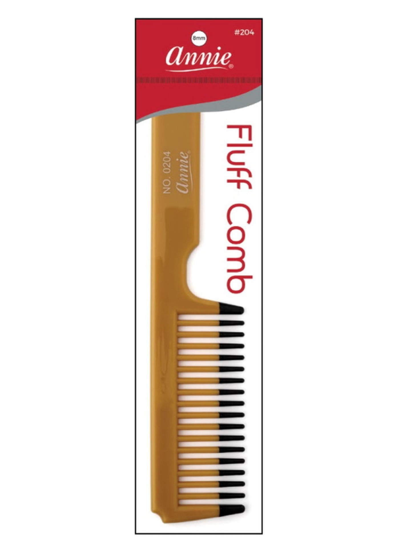 Annie Fluff Comb Two Tone #0204