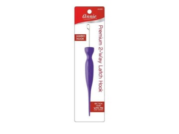 Annie Premium 2-Way Latch Hook Jumbo Purple #4993