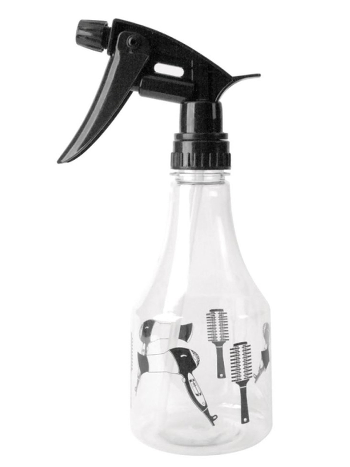 Ozen Spray Bottle 15Oz Clear Salon Patterned